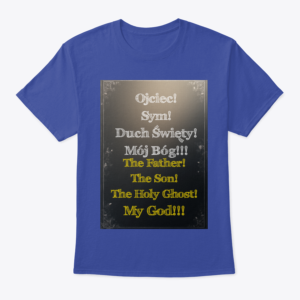 the trinity t shirt (polish and english)