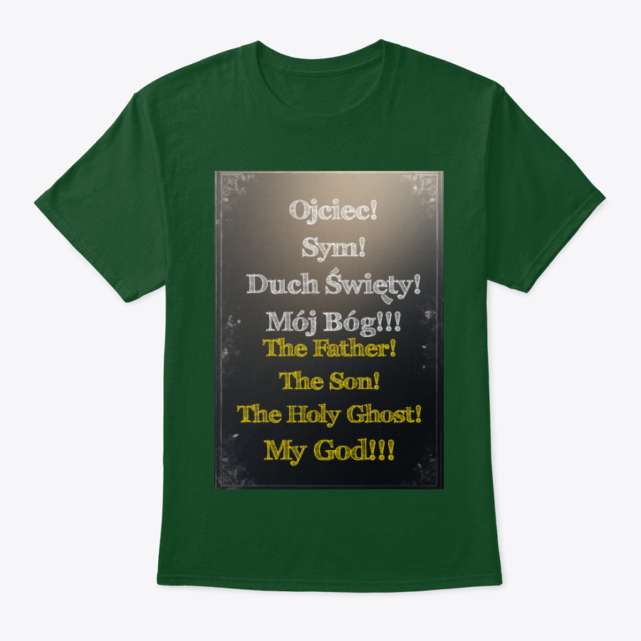 the trinity t shirt (polish and english) the trinity t shirt (polish and english)