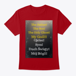 the trinity t shirt (english and polish)