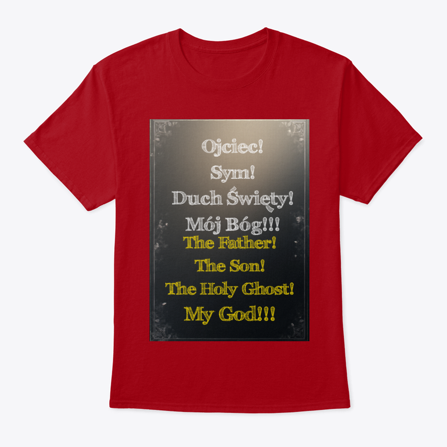 the trinity t shirt (polish and english) the trinity t shirt (polish and english)