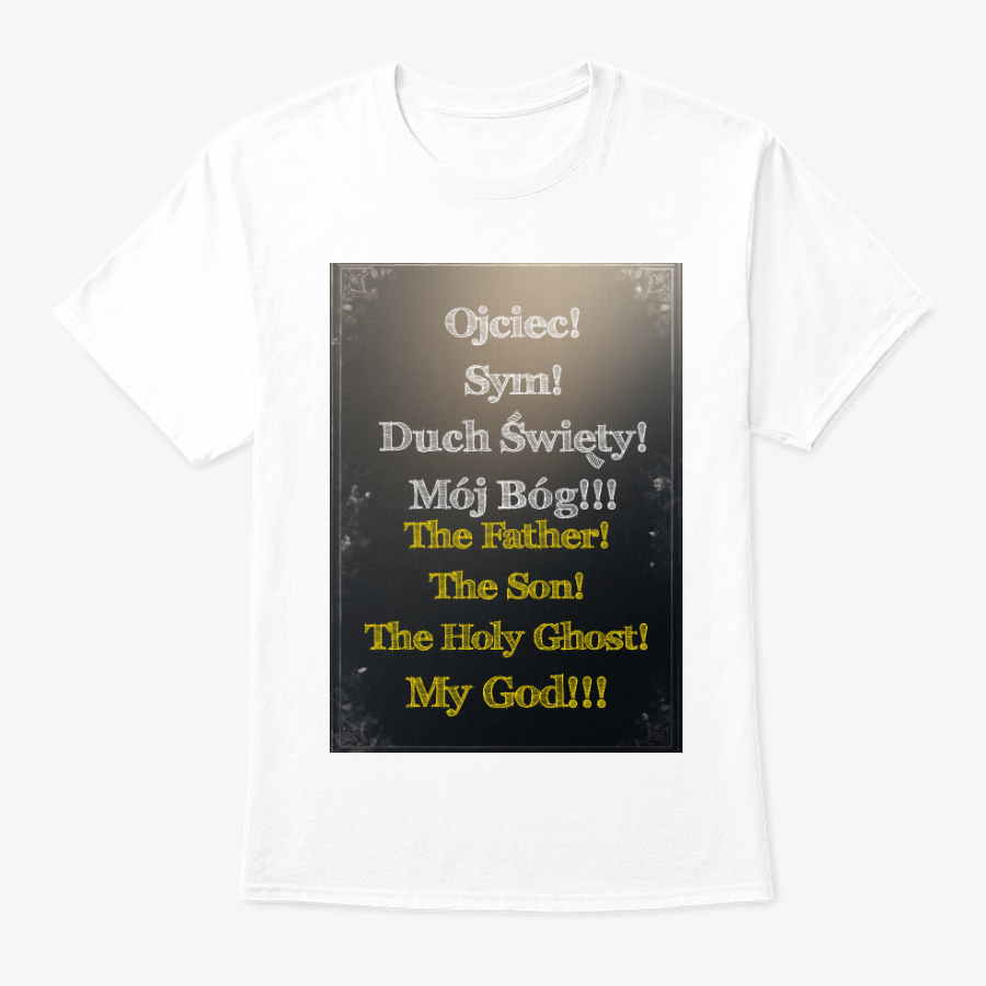 the trinity t shirt (polish and english) the trinity t shirt (polish and english)
