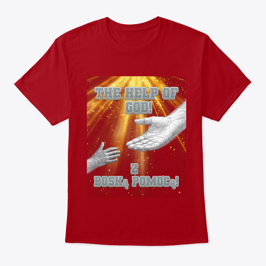 the help of god t shirt (english and polish) the help of god t shirt (english and polish)