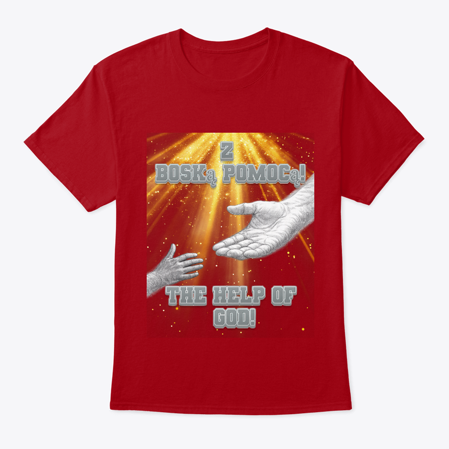 the help of god t shirt (english and polish) the help of god t shirt (english and polish)
